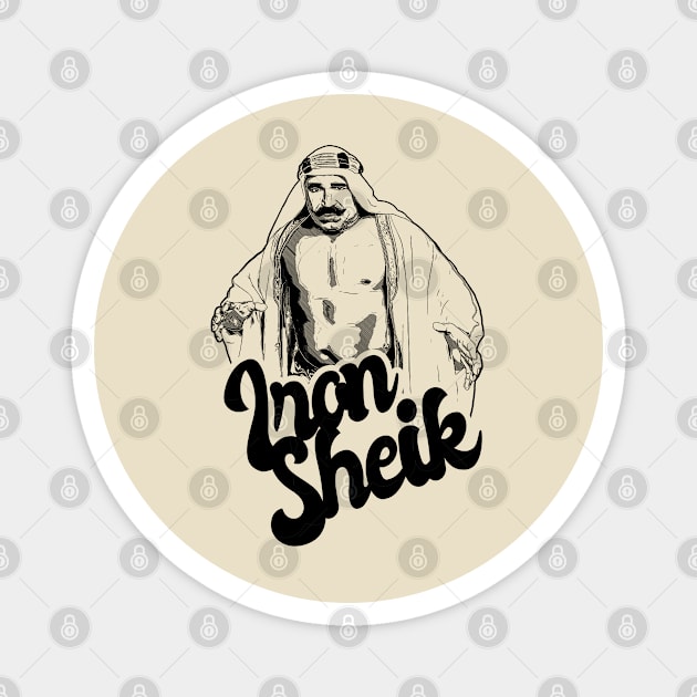 Iron Sheik 80s style classic Magnet by Hand And Finger